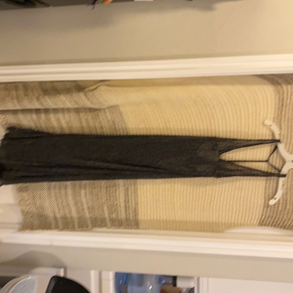 Black and silver dress/Lingerie see through
